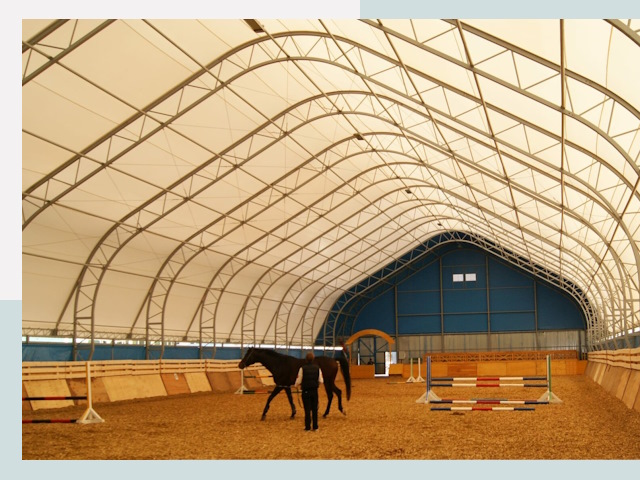 Строительство конных манежей в Сыктывкаре