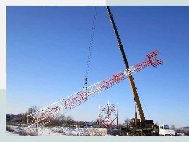 Строительство башен связи в Сыктывкаре от 619 руб.