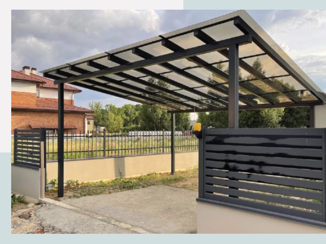 Металлические навесы в Сыктывкар от 619 руб. за м²