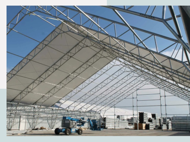 Каркасно-тентовые сооружения от СтальСтрой-Скт по цене 619 руб.