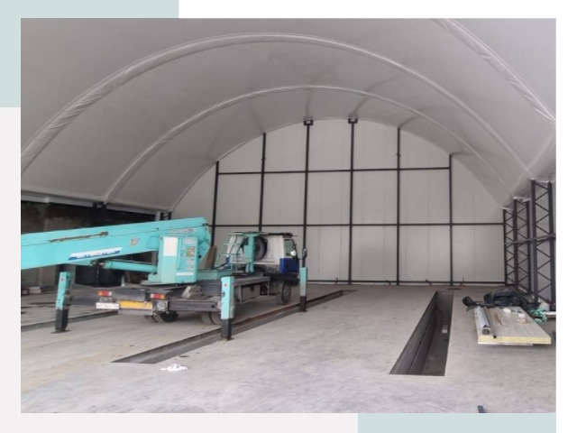 Внутреннее оснащение ангаров в Сыктывкаре