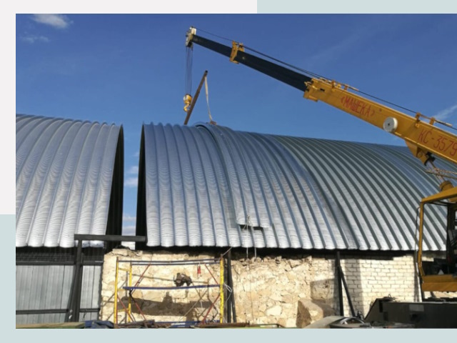 Реконструкция ангаров в Сыктывкаре от 619 руб.